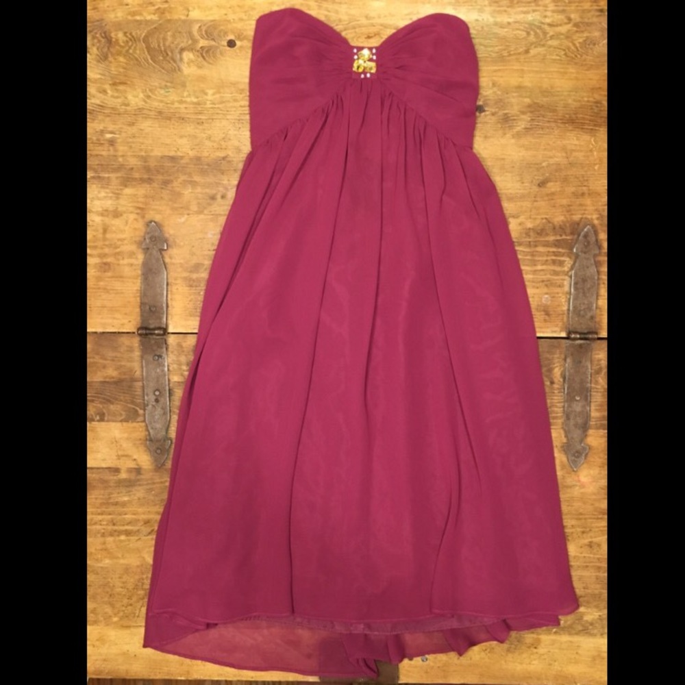 Alfred Angelo Dress in Berry